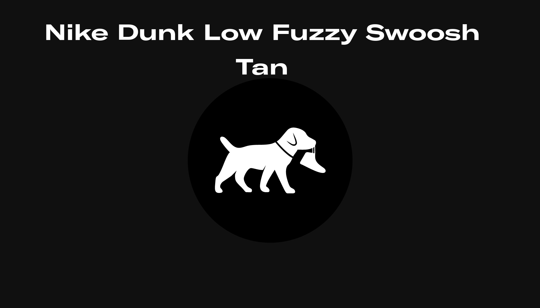 Nike Dunk Low Fuzzy Swoosh Tan, Raffles and Release Date | Sole Retriever